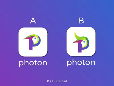 P Bird Logo, Branding, Logo Design app icon bird logo bird symbol brand identity branding design business logo colorful bird logo design gradient logo graphic design logo logo design logo ideas logo inspirations logo type logotype modern logo p bird logo p logo symbol