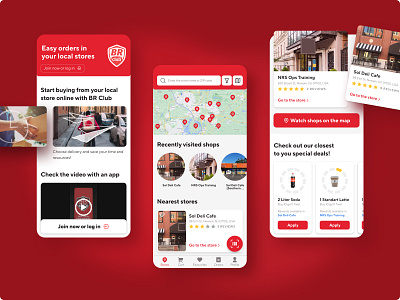 Mobile application shot for Loyalty Shopping app application branding design ecommerce loyalty minimal mobile mobileapp shopping ui uimobile ux uxui