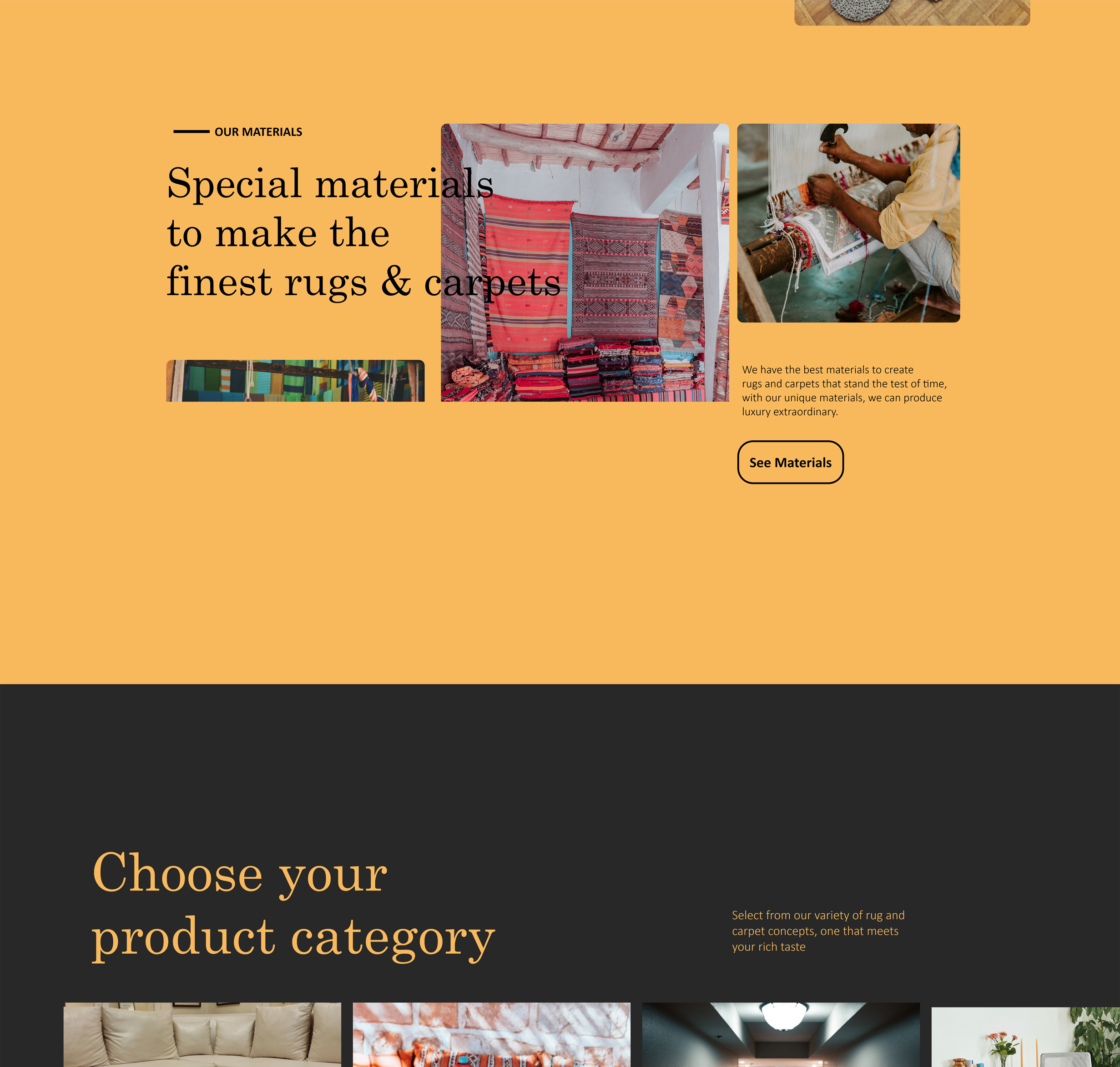 LAUSHI Luxury Carpet/Rug Distributors by Ajogi Adma on Dribbble