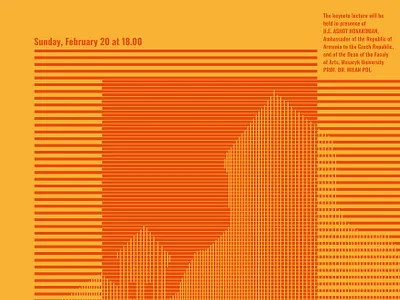 Posters for the conference about Late Antique Armenia conference graphic design illustration poster