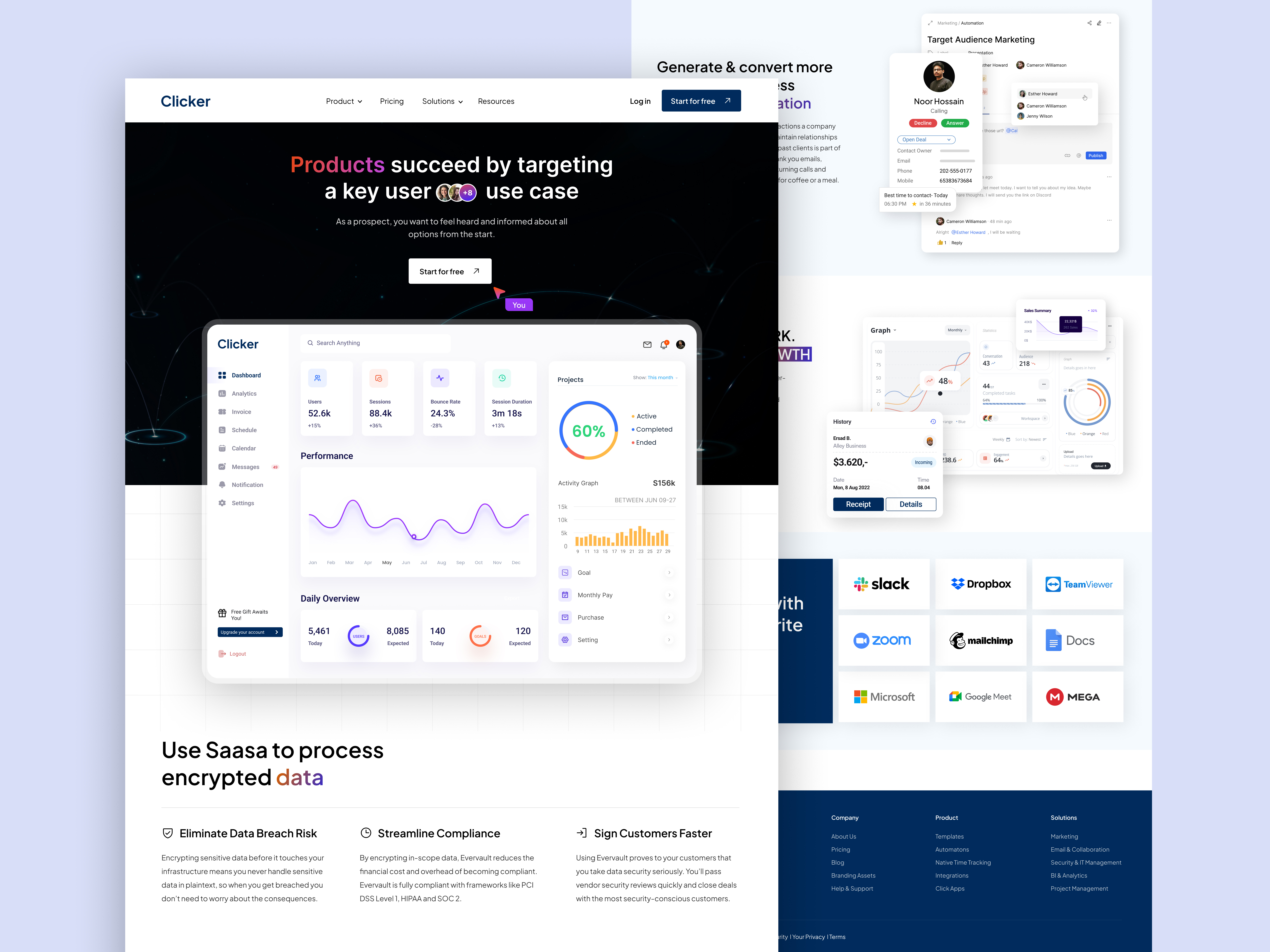 Saas Landing Page UI, UI Design, UIUX Design design home homepage landing landing page landingpage product design saas site ui uiux userinterface ux uxui web design web page web site webdesign webpage website