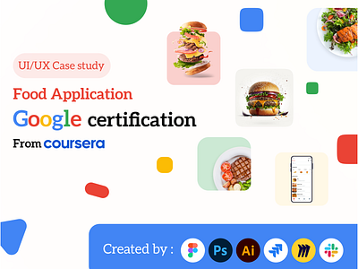UI/UX Case Study | Food Application case study design food app google product design ui uiux user experiance user interface user interface design user research