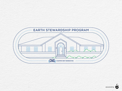 Earth Stewardship Program branding graphic design illustration logo ohio oktane media planet earth sustainability
