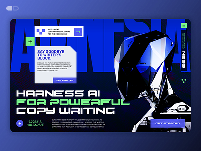 AI CopyWriting Website build build 2.0 design design inspiration designdrug dribbble figma inspiration landing page ui user interface ux watchmegrow web webdesign