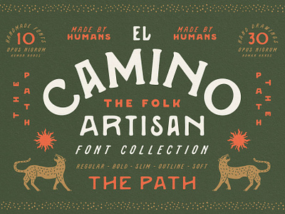 El Camino Font Collection + Extras