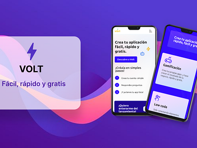 APP VOLT app design ui ux