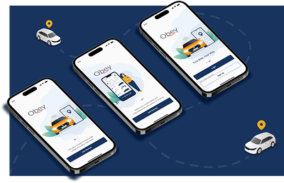 Onboarding App | Ui kit blue colour palette blue palette book order cab app cab booking design onboarding splash screen ui ui designing uidesign ux walkthrough