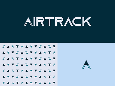 #dailylogochallenge - Airline - Airtrack branding design graphic design logo typography vector