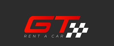 GT Rent a Car Logo branding design graphic design illustration logo