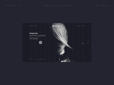 Photo Studio website UX/UI design by Muhammad Ashraf on Dribbble