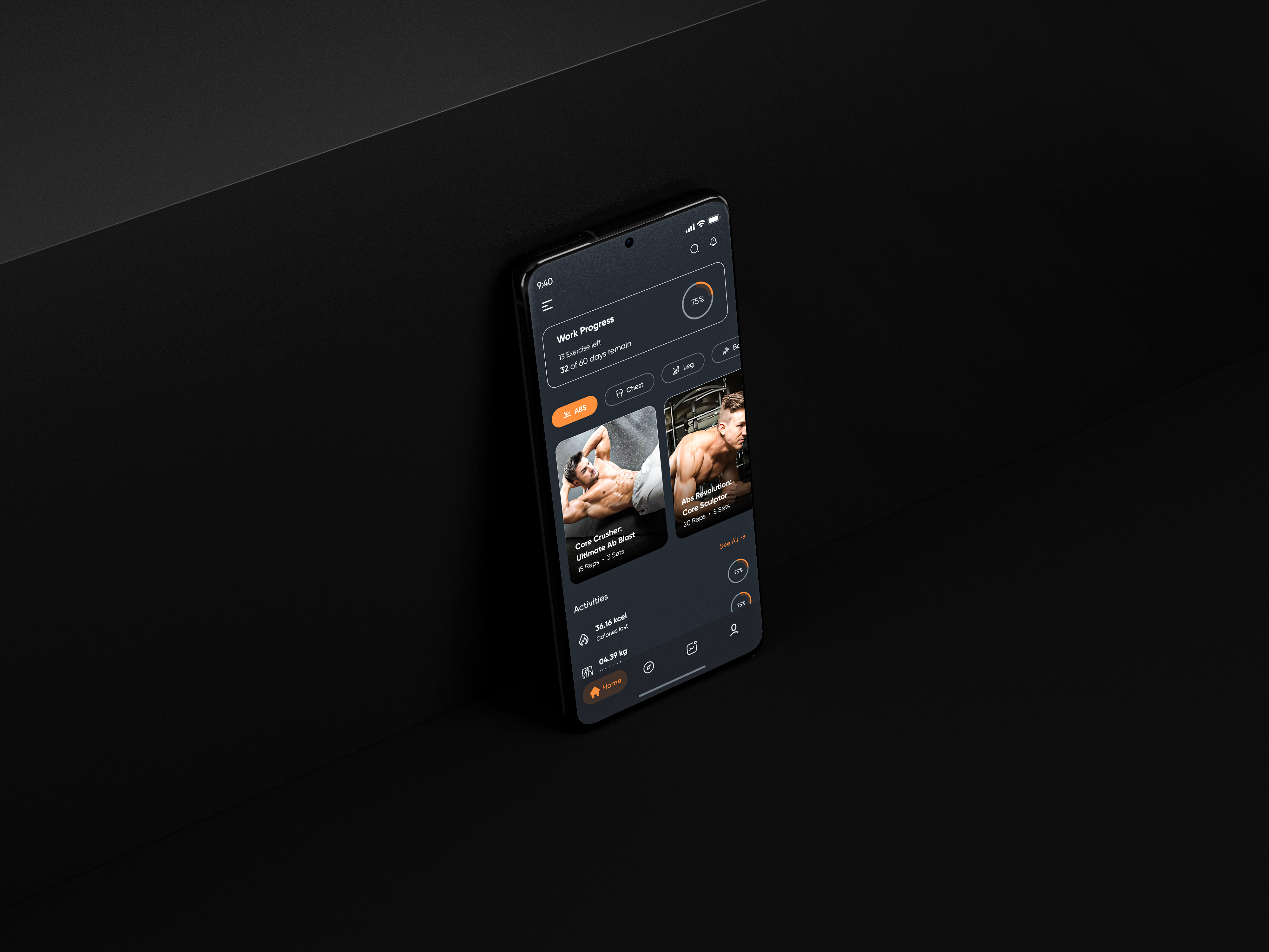 Example of Professional App UI/UX Design