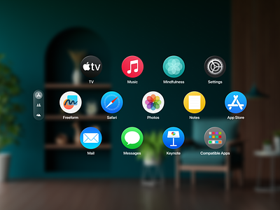 Spatial UI Kit – Apple Vision Pro applevisionpro designtoolkit spatialdesign ui ux visionpro visionui