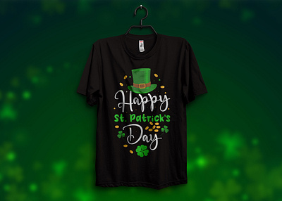 St. Patrick.s t shirts design branding design graphic design halloween tshirt happy camping shirt hunting scary halloween t shirt t shirt bundle tshirtdesign