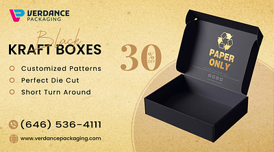 Black Kraft Boxes black kraft boxes branding custom black boxes custom kraft boxes kraft gift boxes