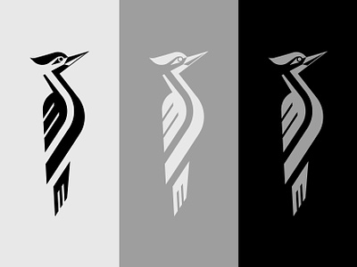 Woodpecker abstract birds brand designer brand identity branding creative emblem flat illustration geometric graphic design illustration logo logo designer logomark sign simple symbol vector vector illustration woodpecker