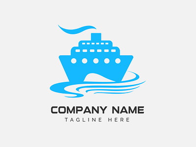 Ship logo concept vector illustration logo marine