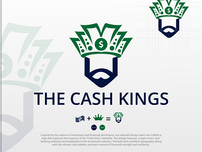 The cash king ( Investment Logo) accountantlogo branding cashkinglogo cashlogo design dollarcrownlogo dollarlogo flyerdesgn stationarydesign illustration investmentlogo logo logo mark logodesign logomake minimalist logo morgagelogo realestatelogo symbol ui vector