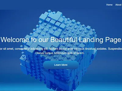 Landing-page Web design & code animation branding design graphic design hero landing page logo ui
