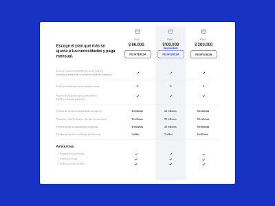 Plans board clean design plan ui