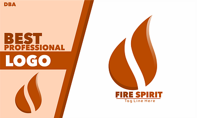Fire Spirit 3d animation branding design graphic design illustration logo motion graphics neon logo typography ui ux vector