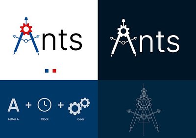 Ants logo adobe illustrator brand design brand identity branding graphic design illustrator logo logo design web design
