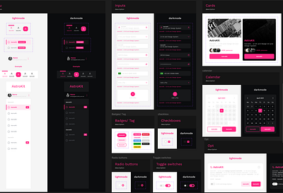 AstroKit design design system figma mobile app mobile app design product design ui ux web design