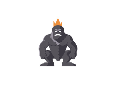 King Ape ape design ape graphic ape logo crown ape crown gorilla crown kong fit ape fit ape logo gorilla graphic gorilla illustration gorilla logo king ape king ape logo king gorilla king kong king kong design king kong gorilla logo muscle ape muscle gorilla