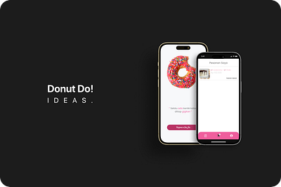 Donut Do! app branding cleandesign design donut eat graphic design illustration ios logo mobile typography ui uidesign ux vector