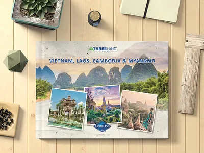 Brochure Travel branding design graphic design