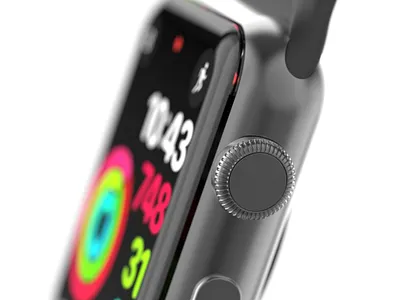 Apple Watch: 3D Modeling & Rendering 3d 3d model apple design keyshot minimalist modern planimetry render rendering rhino7 rhinoceros watch
