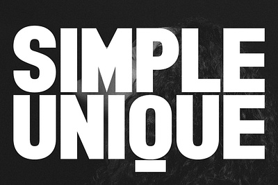 Simple unique font app branding design font graphic design illustration logo ui vector