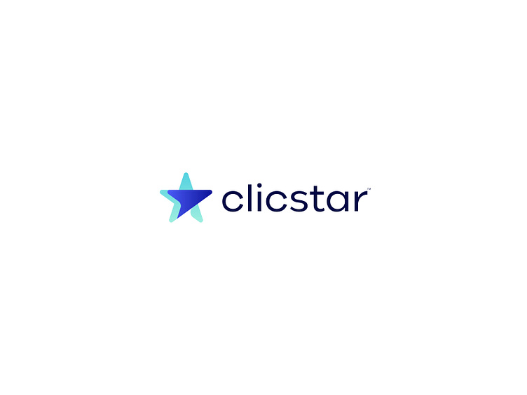 Clicstar logo design by Ganith Sanchitha on Dribbble