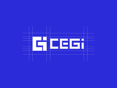 CEGI Brand identity branding custom custom letter logo logo design typography