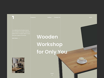Woodon: Furniture website UI design branding design e commerce figma furniture illustration landing page logo ui website