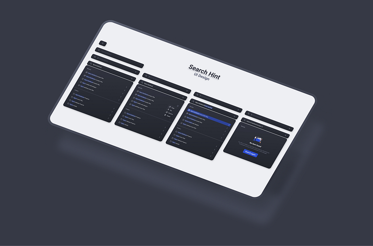 Search Hint Ui Design ,figma Designs By Pravin Dawar On Dribbble