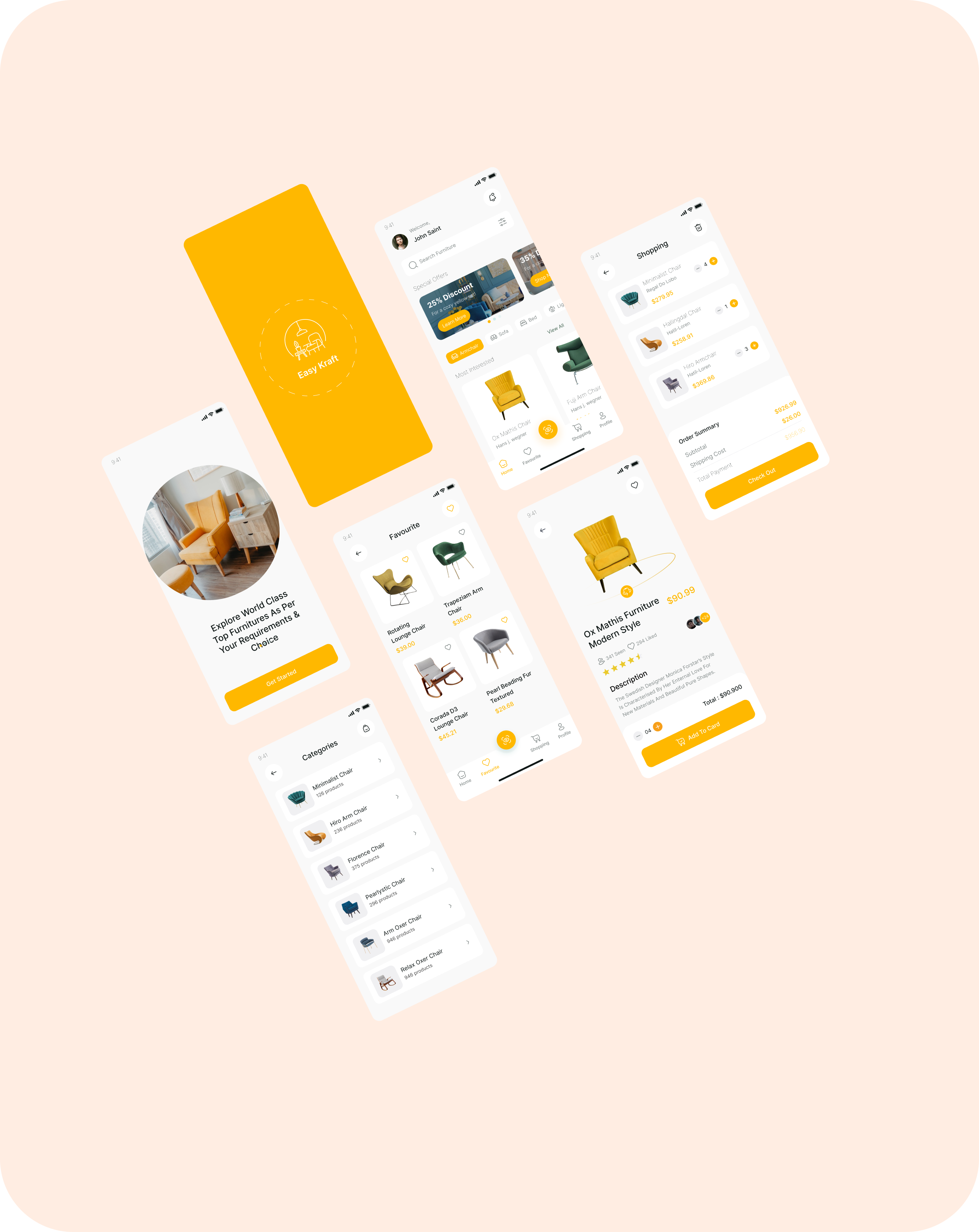 EAY KRAFT ONLINE FURNITURE PURCHASE APPBRANDING by NEERAJ NSK on