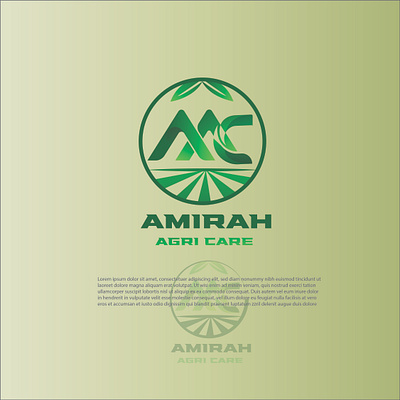 Amirah Agri Care Logo Design animation brandidentity branding design graphic design illustration logo motion graphics ui ux