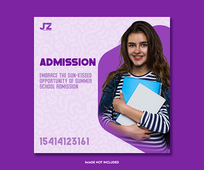 Summer Admission Instagram Banner ads banner banner instagram post social media post