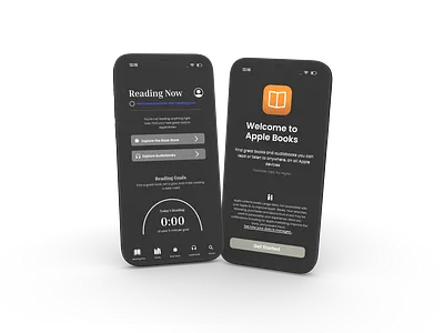 iphone reading app start up app black book app illustration iphone landing page typography ui vector