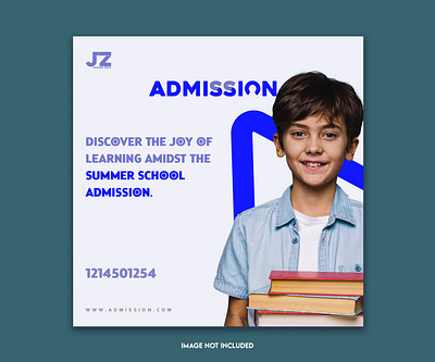 Summer Admission Instagram Banner education banner