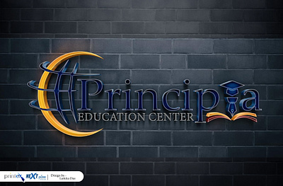 Principia Education logo Outputs graphic design logo