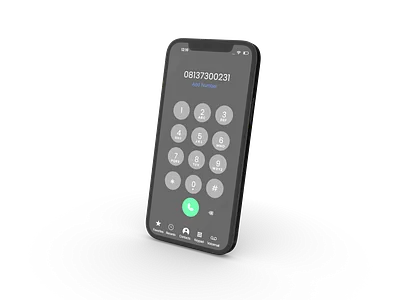 Dial pad mockup app design dialpad illustration typography ui ui design ux