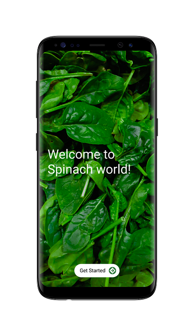 Spinach Delivery App app app design branding design food app design graphic design logo ui ui ux