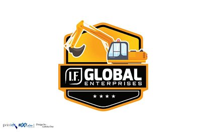 I.F. Global Enterprises Logo Outputs graphic design logo