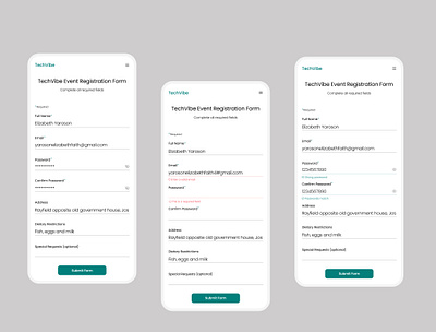 UI Form shot design figma uidesign ui