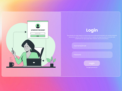 Login Page Design Figma app dashboard design design graphic design landing page loginpagedesign ui uiuxdesign web ui website design websiteuidesign
