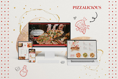 PIZZALICIOUS - Fast food - Website creative agency creative website fast food fast food landing page fast food website fast food website design figma landing page shopify shopify themes template monster ui ux design ux trends website website create website design website design company websited evelopment wordpress web design
