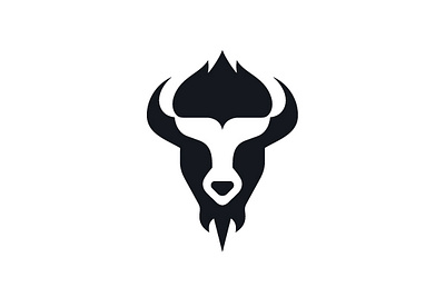 Letter T Bison Logo for SALE bison buy design designer for sale letter logo logoground premade purchase ready made t