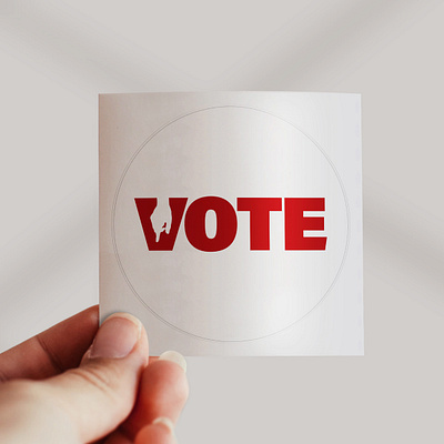 Vote Sticker