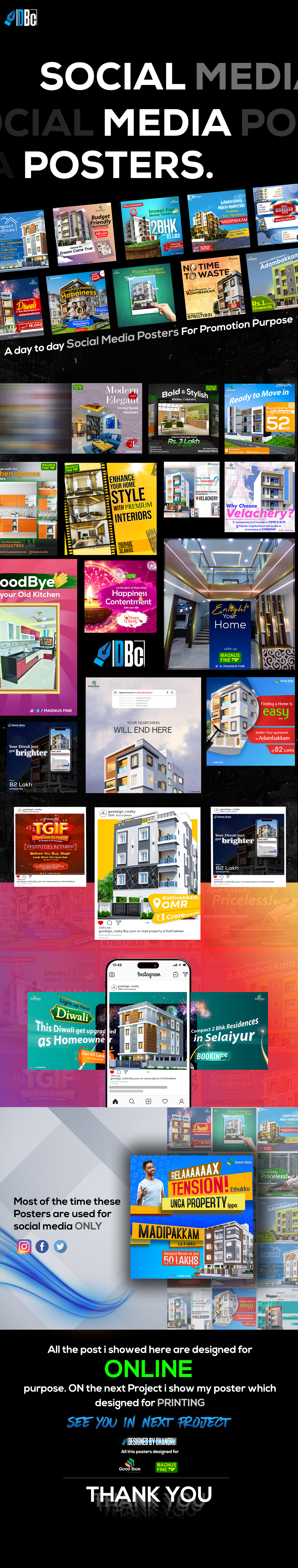 Social Media Posters 🎢 branding graphic design